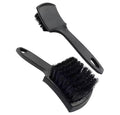 Detail Supply stiff bristle wheel and tire brush in black