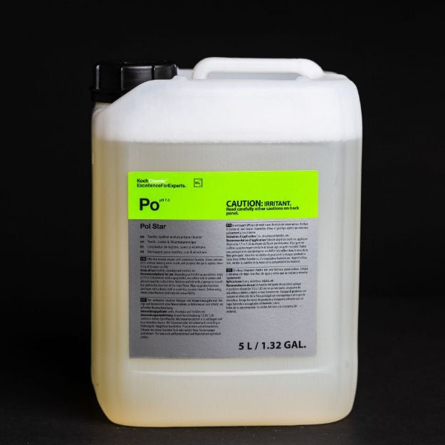 Koch Chemie Pol Star Neutral Leather, Suede & Upholstery Cleaner 5L