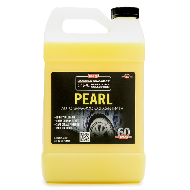 P&S Pearl Auto Shampoo Concentrate Car Wash Soap 1 Gallon (128oz)