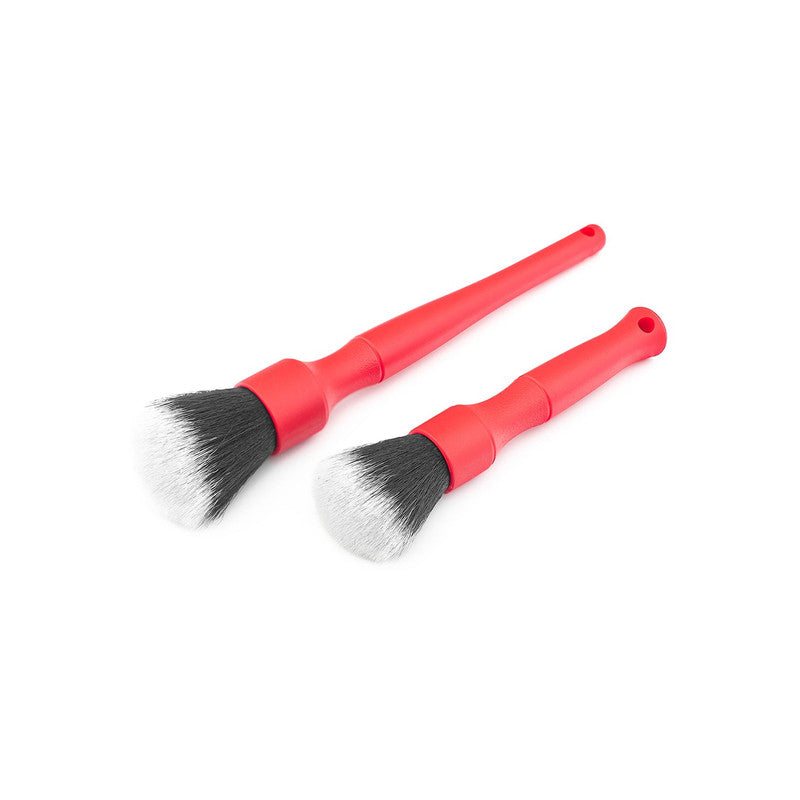 Synthetic Detailing Brushes - Red / 2 Pack