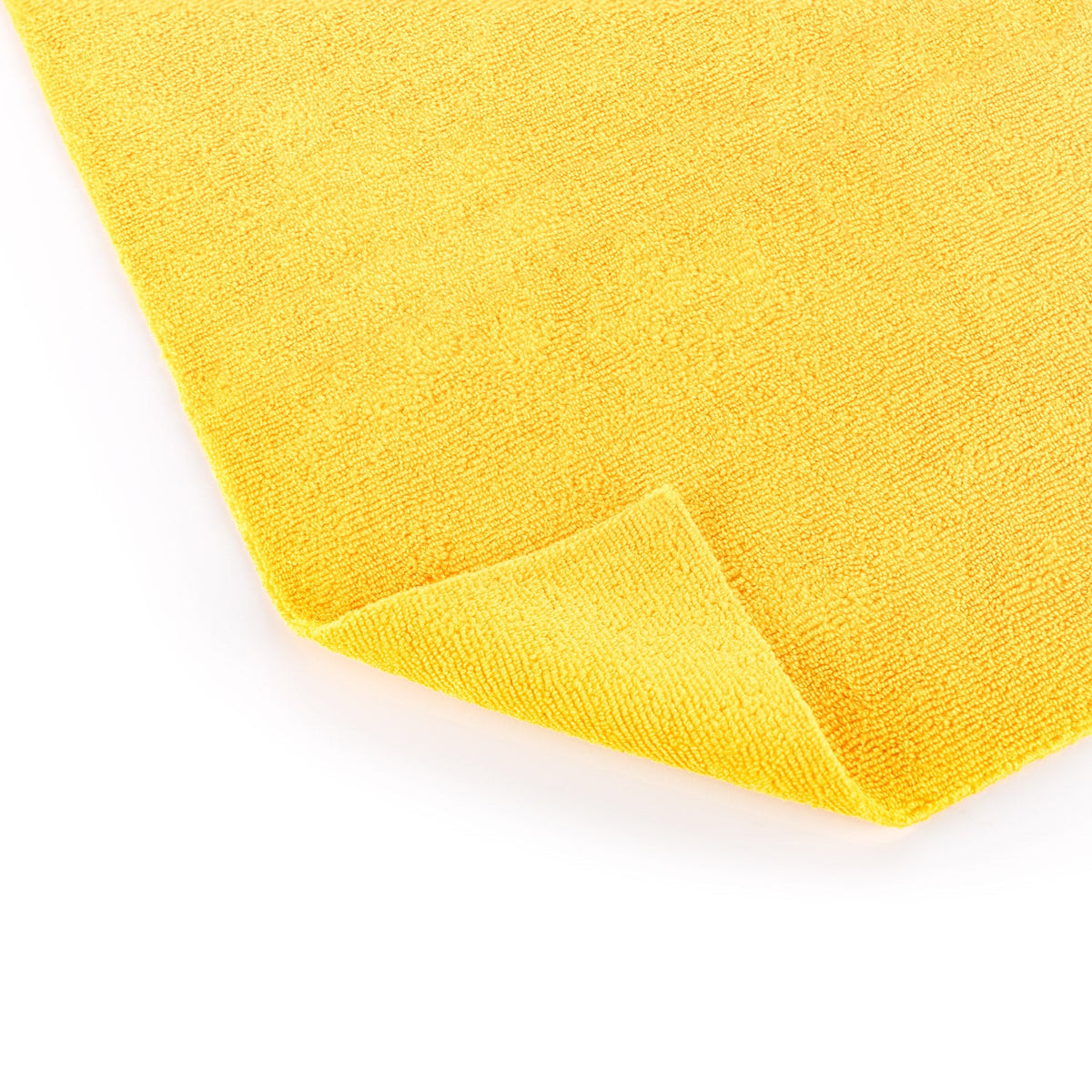 The Rag Company Edgeless 365 GSM Microfiber Towels 16" x 16" Gold 10-Pack