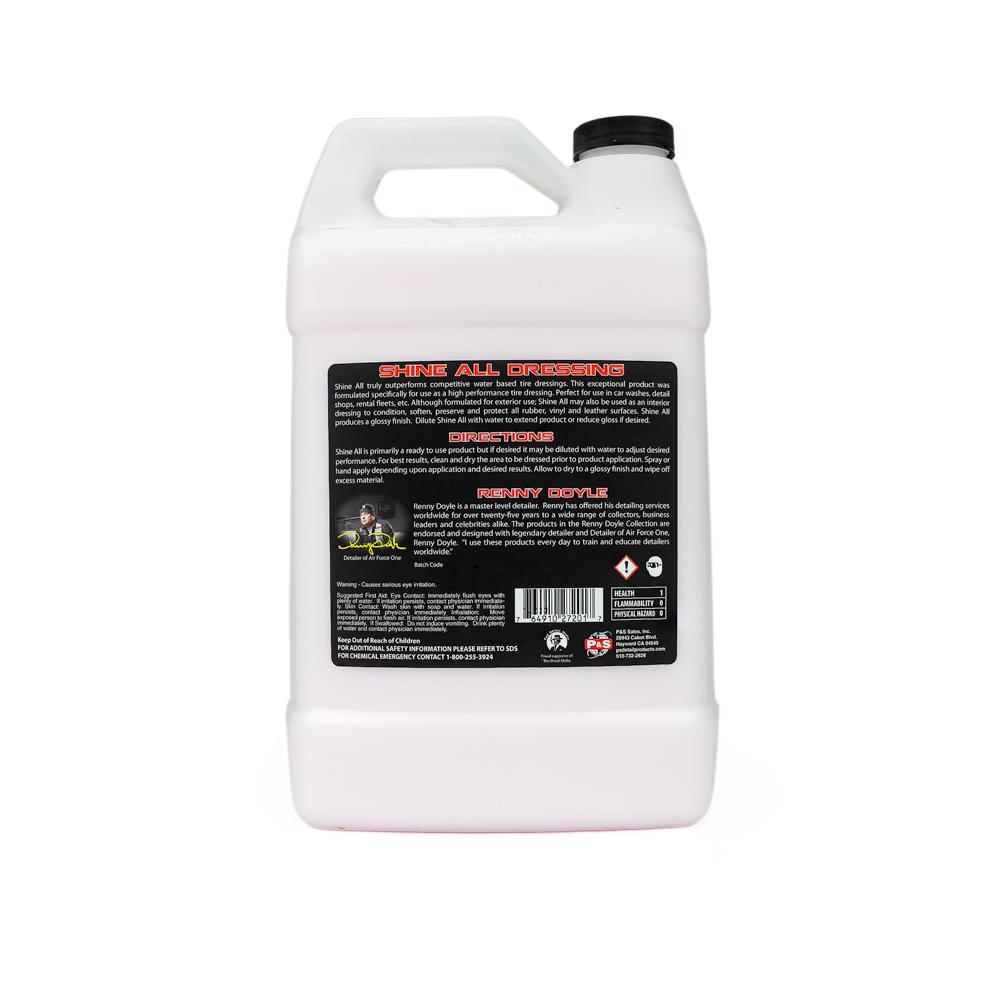 P&S Shine All Performance Tire Dressing 1 Gallon (128oz)