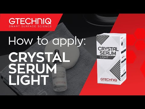 Gtechniq Crystal Serum Light (CSL) Ceramic Coating 30ml video
