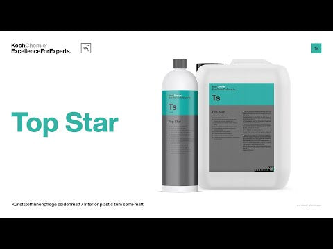 Koch Chemie Top Star Interior Plastic & Vinyl Conditioner with UV Protection video