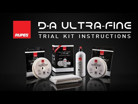 RUPES D-A Ultrafine Foam Polishing Pad (White) 6in 130/150mm video