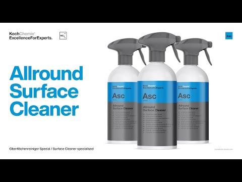 Koch Chemie Allround Surface Cleaner Interior & Exterior Quick Detailer 500ml video