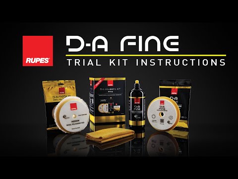 RUPES D-A Fine High Performance Polishing Compound 1L video