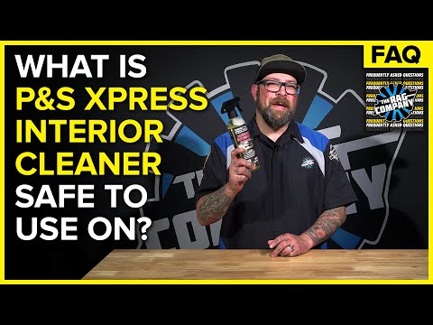 P&S Xpress Interior Cleaner for Plastic, Vinyl & Upholstery 1 Pint (16oz) video