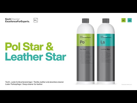 Koch Chemie Pol Star Neutral Leather, Suede & Upholstery Cleaner 5L video