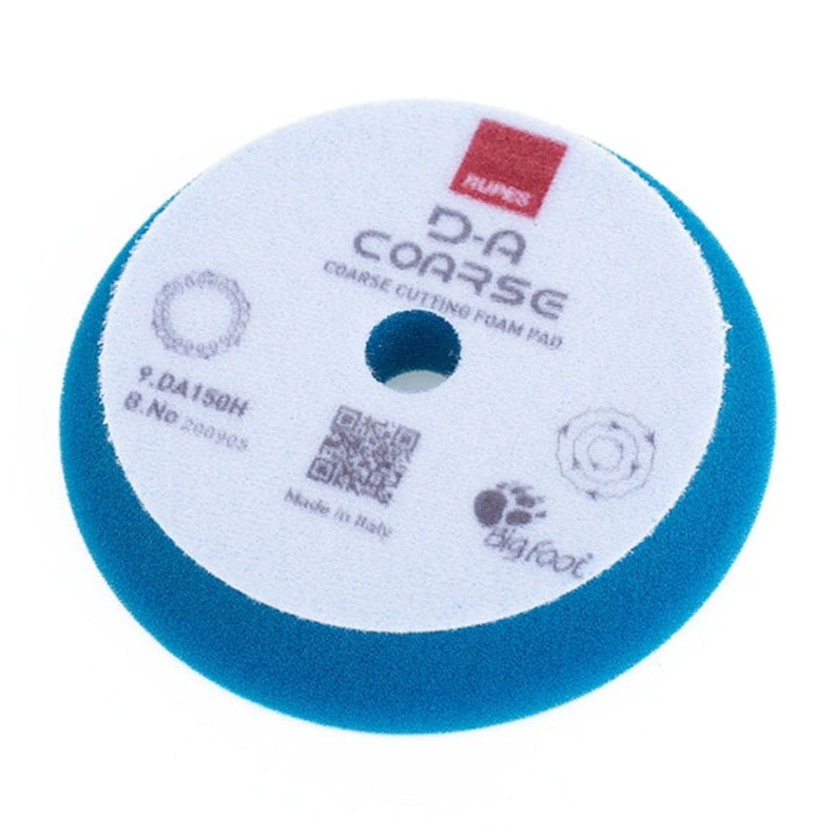 RUPES D-A Coarse Foam Polishing Pad (Blue) 6in 130/150mm