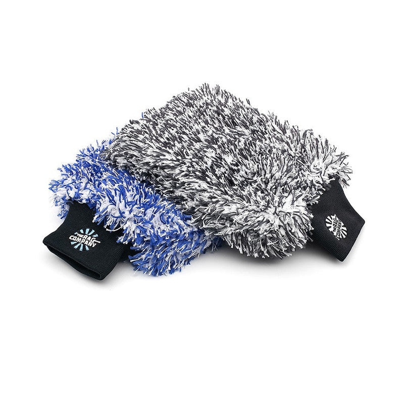The Cyclone Ultra Wash Mitt - 8" x 9" / Blue/Black / 2 Pack
