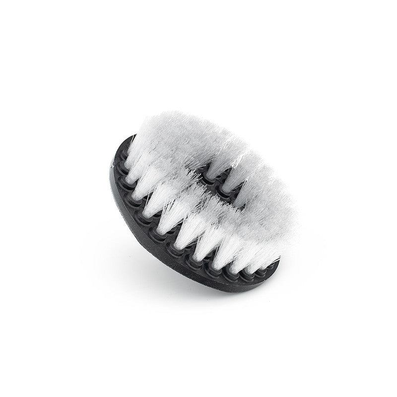 Carpet Drill Brush- 5in/White / Single